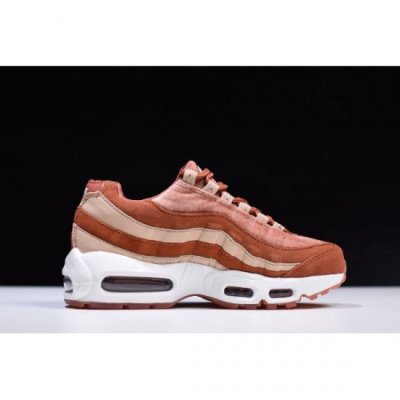 Nike Bayan Air Max 95 Lx Dusty Peach/Bio Bej Rengi Koşu Ayakkabısı Türkiye - V4ZNASOZ